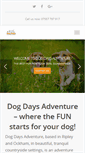 Mobile Screenshot of dogdaysadventure.co.uk